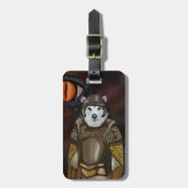 Alaskan Malamute Bagagelabel (Voorkant verticaal)