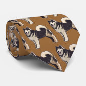 alaskan malamute beton stropdas (Opgerold)