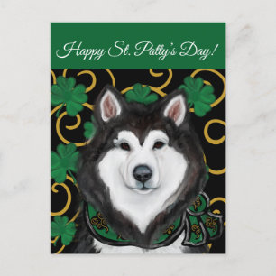 Alaskan Malamute Briefkaart