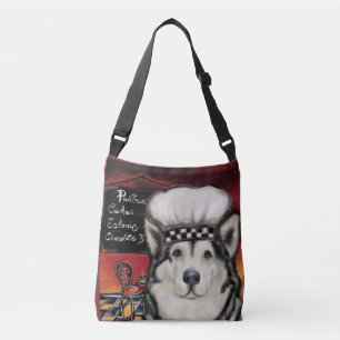 Alaskan Malamute Crossbody Tas
