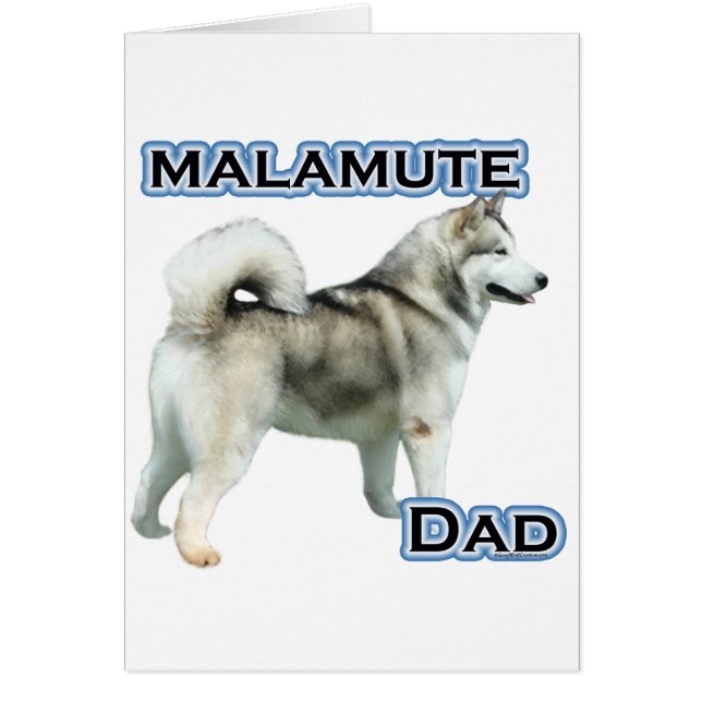 Alaskan Malamute Dad 4 (Voorkant)