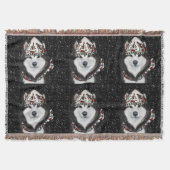 Alaskan Malamute Deken (Voorkant)