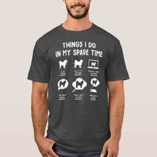 Alaskan Malamute Dingen sparen Lefle Dog T-shirt