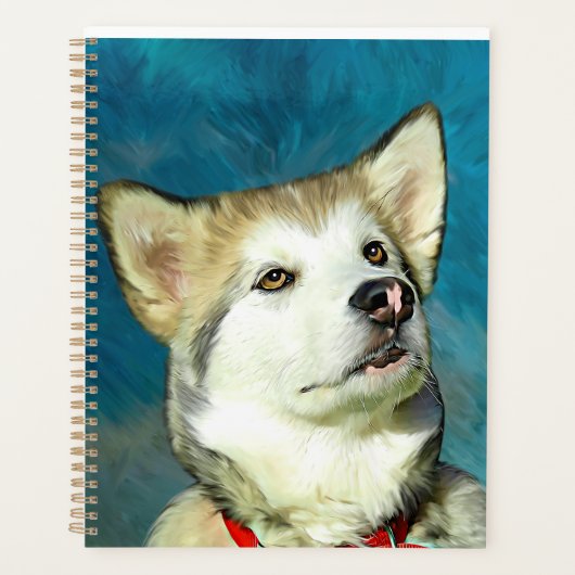 Alaskan Malamute Dog Art (Devant)