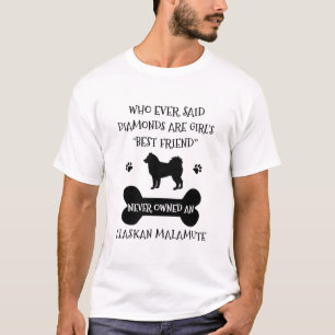Alaskan Malamute Dog Best Friend T-shirt