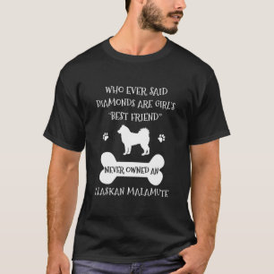 Alaskan Malamute Dog Best Friend T-shirt
