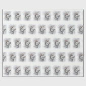 Alaskan Malamute dog Cadeaupapier (Vlak)