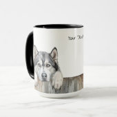 Alaskan Malamute Dog Mok (Voorkant links)