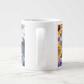 Alaskan Malamute Dog Owner Gift Extra Grote Beker (Achterkant)