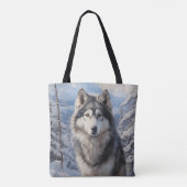 Alaskan Malamute Draagtas (Achterkant)