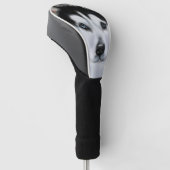 Alaskan Malamute Engel Golfheadcover (Schuin)