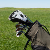 Alaskan Malamute Engel Golfheadcover (Insitu)