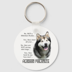 Alaskan Malamute FAQ Sleutelhanger
