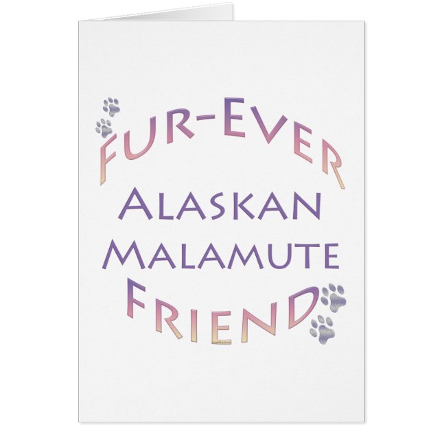 Alaskan Malamute Furever (Devant)