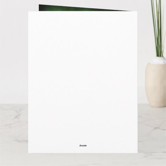 Alaskan Malamute-hond in St. Patrick's Day-jurk Kaart (Achterkant)