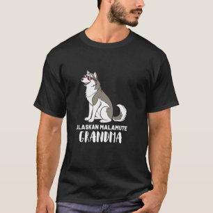 Alaskan Malamute-hondeneigenares oma T-shirt