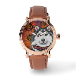 ALASKAN MALAMUTE HORLOGE