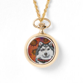 ALASKAN MALAMUTE HORLOGE