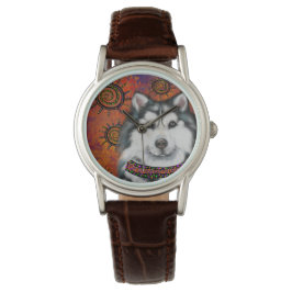 ALASKAN MALAMUTE HORLOGE