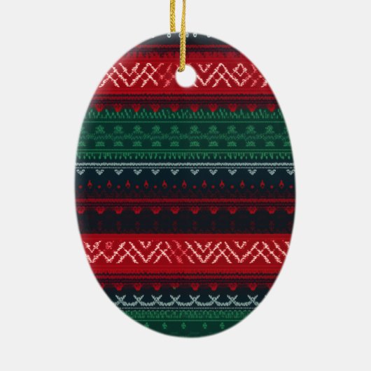 Alaskan Malamute Keramisch Ornament (Achterkant)