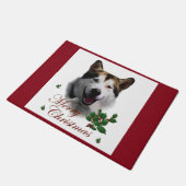 Alaskan Malamute Kerstmis Deurmat (Schuin)