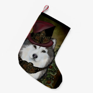 Alaskan Malamute Kleine Kerstsok