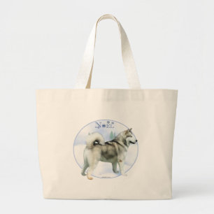 Alaskan Malamute Noel Grote Tote Bag