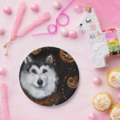 Alaskan Malamute Papieren Bordje (Feest)