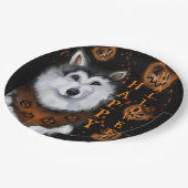 Alaskan Malamute Papieren Bordje (Gekanteld)