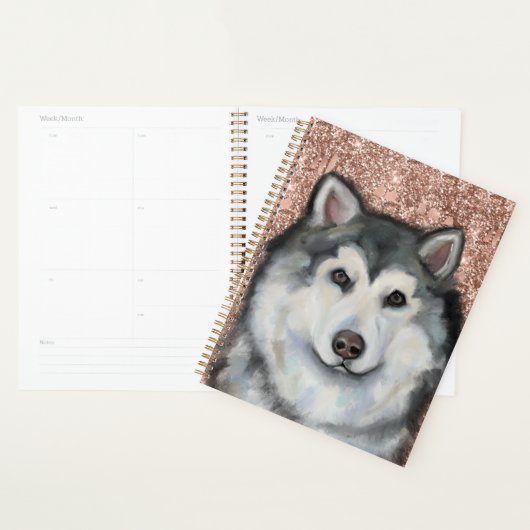 Alaskan Malamute Planner (Display)