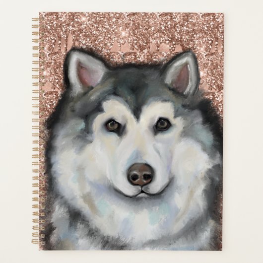 Alaskan Malamute Planner (Voorkant)