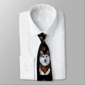 Alaskan Malamute Stropdas (Gebonden)