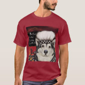 Alaskan Malamute T-shirt (Voorkant)
