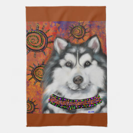 ALASKAN MALAMUTE THEEDOEK