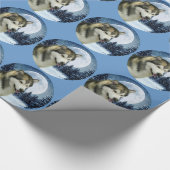 Alaskan Malamute Wrapping Paper Cadeaupapier (Hoek)