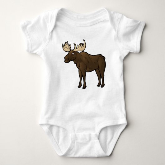 Alaskan Moose Romper (Voorkant)