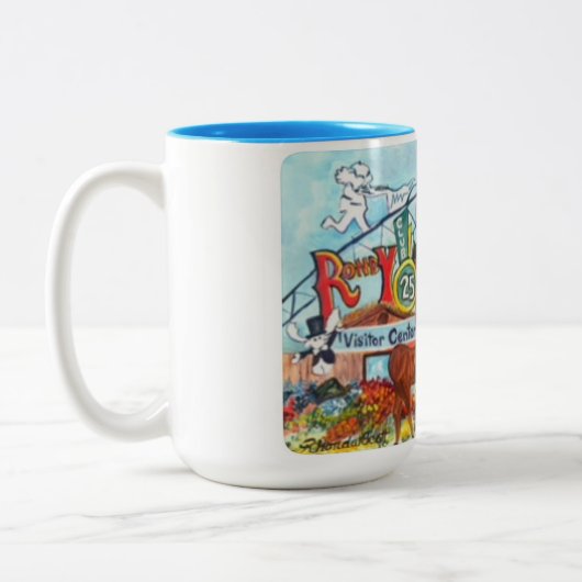 Alaskan Mushing "Under the Arch" icon mug (Gauche)