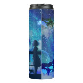 Alaskan Orca Whales Thermosbeker (Achterkant)