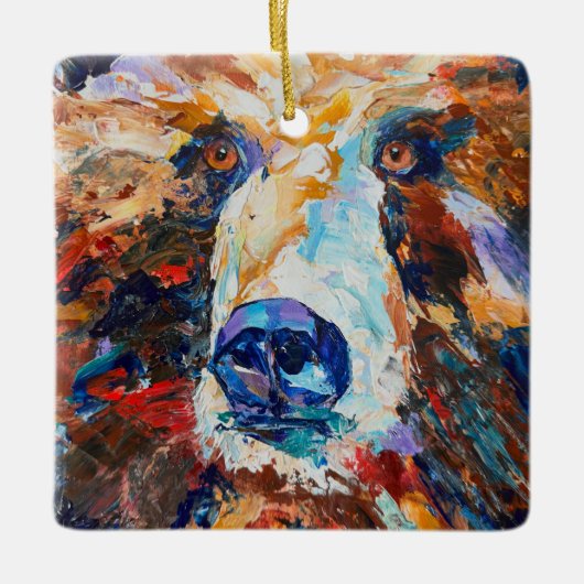 Alaskan ornament "In the Bear's Gaze" (Voorkant)