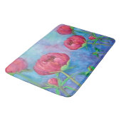 Alaskan Peonies Bath Mat (Gekanteld)