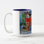 Alaskan Puppy Dreams à l'hôtel Capitaine Cook Mug (Gauche)