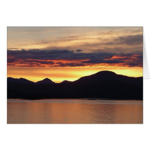 Alaskan Sunset I Beauful Alaska-fotografie