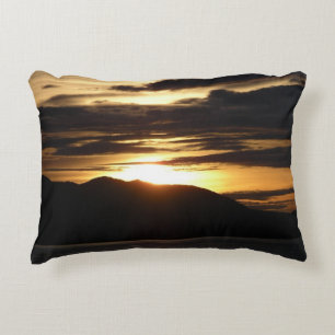 Alaskan Sunset III Beauful Alaska-fotografie Accent Kussen