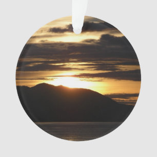 Alaskan Sunset III Beauful Alaska-fotografie Ornament