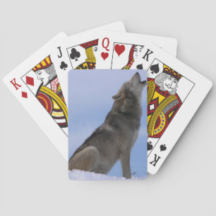 Alaskan Timber Wolf Speelkaarten