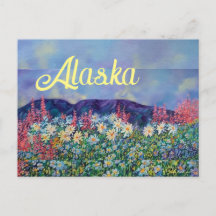 Alaskan Tisha's Garden Briefkaart