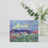 Alaskan Tisha's Garden Briefkaart (Staand voorkant)