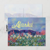 Alaskan Tisha's Garden Briefkaart (Voorkant / Achterkant)