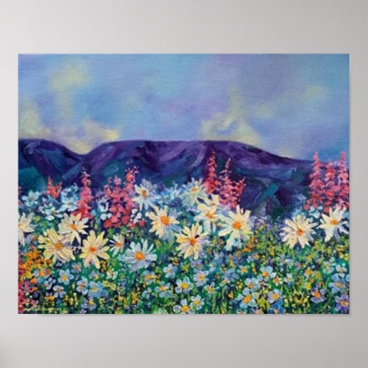 Alaskan Tisha's Garden Matte Poster (Voorkant)