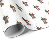 Alaskan Vakantie Laarzen - Wit Cadeaupapier (Rol Hoek)